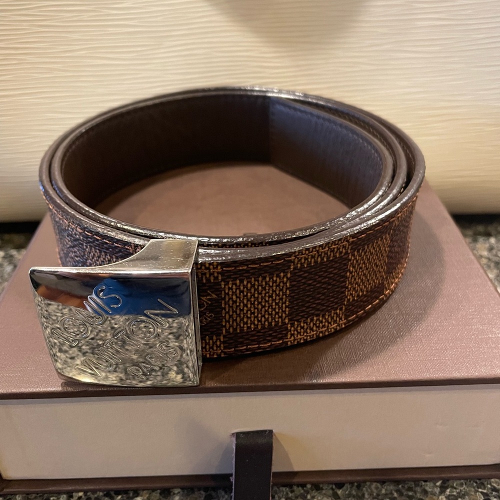 Louis Vuitton Damier Ebene Belt